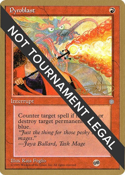 Pyroblast - 1996 Mark Justice (ICE) (SB)