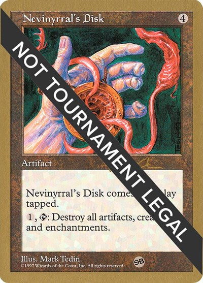 Nevinyrral's Disk - 1997 Paul McCabe (5ED) (SB)