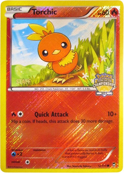 Torchic - 12/111 (City Championships) [Staff]