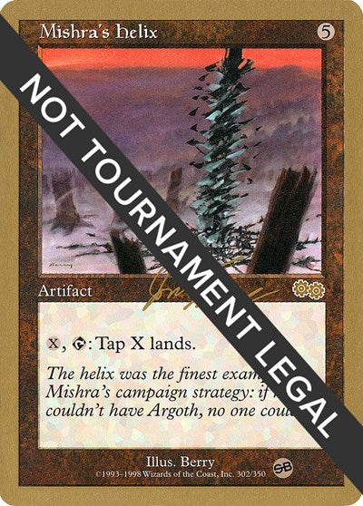 Mishra's Helix - 2000 Jon Finkel (USG) (SB)