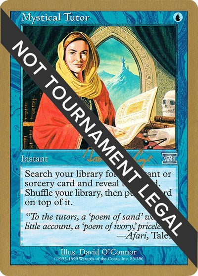 Mystical Tutor - 2000 Tom van de Logt (6ED)