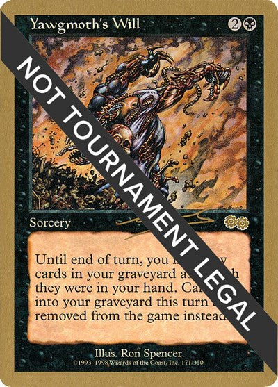 Yawgmoth's Will - 2000 Nicolas Labarre (USG)