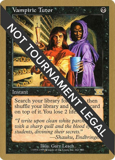 Vampiric Tutor - 1999 Jakub Slemr (6ED)