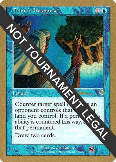 Teferi's Response - 2001 Antoine Ruel (INV) (SB)
