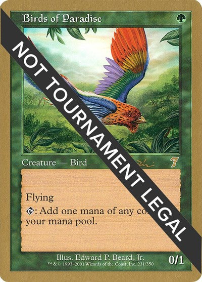Birds of Paradise - 2001 Jan Tomcani (7ED)