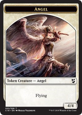 Angel // Cat Double-Sided Token