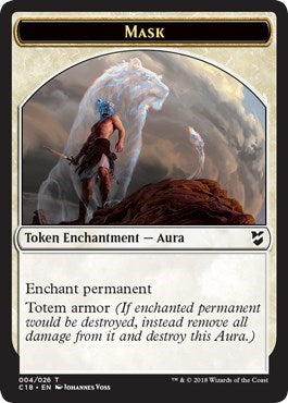 Mask // Horror Double-Sided Token