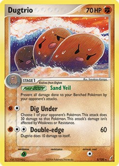 Dugtrio - 5/100 (EX Crystal Guardians)