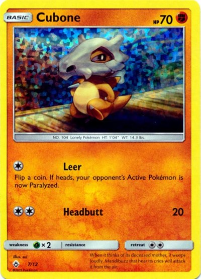Cubone - 7/12