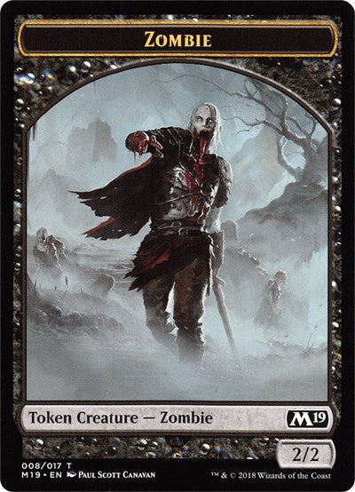 Zombie // Thopter Double-Sided Token (Game Night)