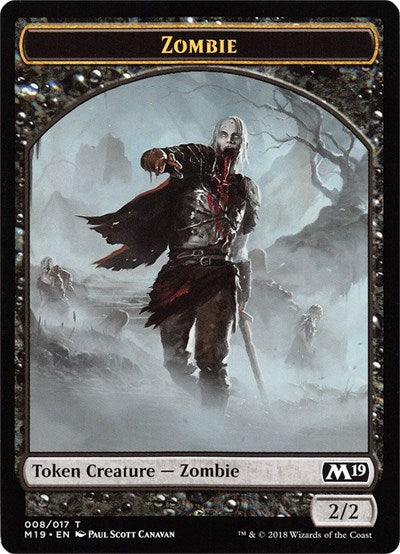 Zombie // Goblin Double-Sided Token (Game Night)