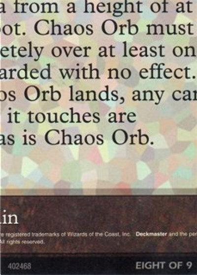 Chaos Orb (8 of 9) (Ultra Pro Puzzle Quest)