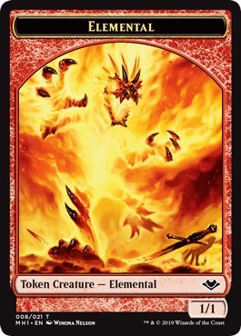Elemental (008) // Squirrel Double-Sided Token