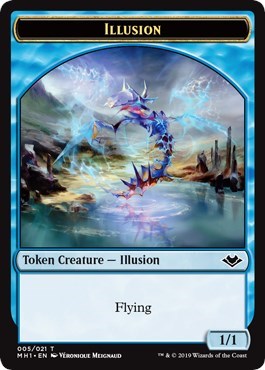 Illusion // Rhino Double-Sided Token
