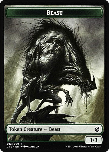 Beast (013) // Wurm Double-Sided Token