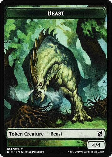 Beast (014) // Wurm Double-Sided Token