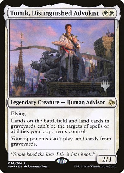 Tomik, Distinguished Advokist