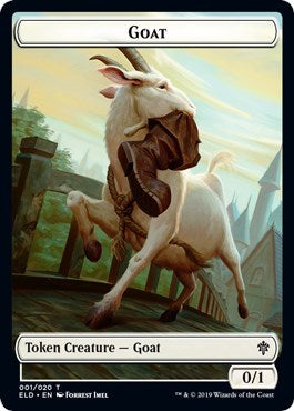 Goat // Food (018) Double-Sided Token
