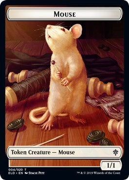 Mouse // Food (017) Double-Sided Token