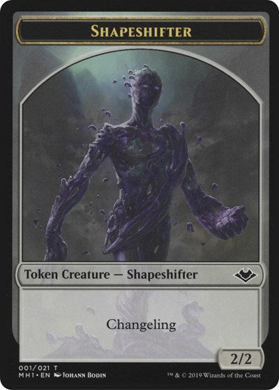Shapeshifter // Emblem - Serra the Benevolent Double-Sided Token