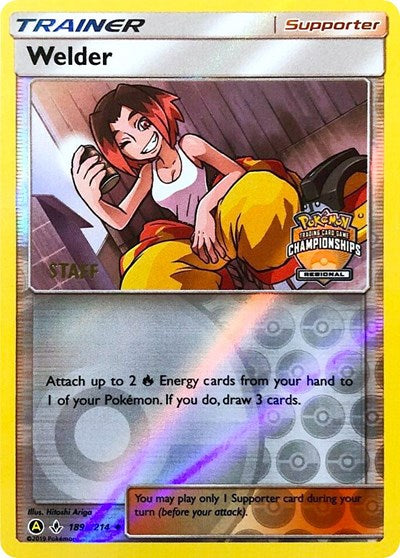 Welder - 189a/214 (Regional Championships) [Staff]
