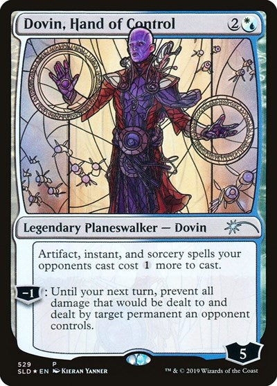 Dovin, Hand of Control (Stained Glass)
