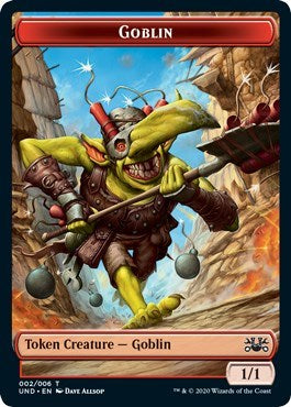 Goblin // Giant Teddy Bear Double-sided Token