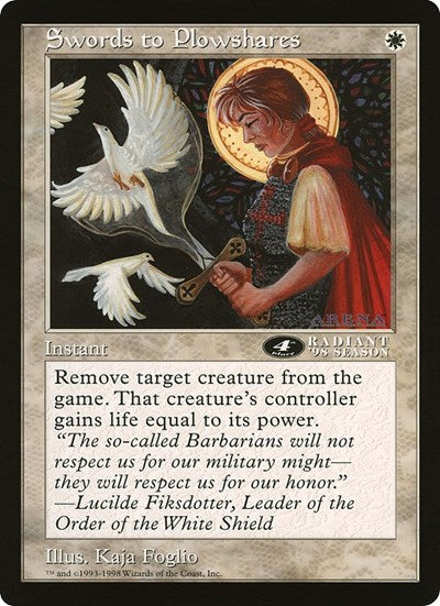 Swords to Plowshares (4th Place) (Arena League)