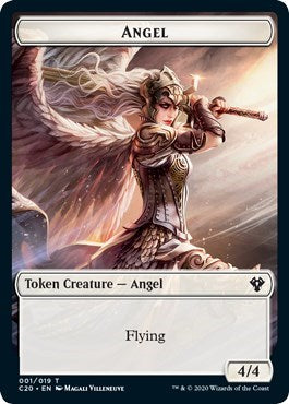 Angel // Elemental (010) Double-Sided Token