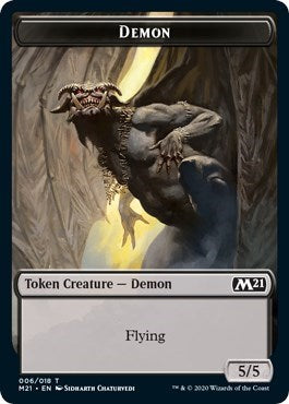 Demon // Pirate Double-Sided Token