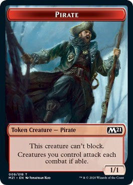 Pirate // Treasure Double-Sided Token
