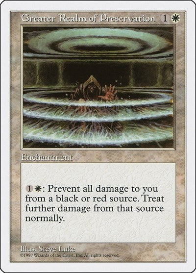 Greater Realm of Preservation