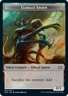 Eldrazi Spawn // Plant Double-Sided Token