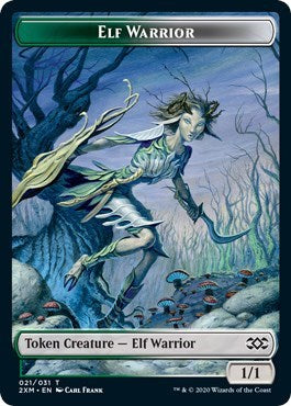 Elf Warrior // Plant Double-Sided Token