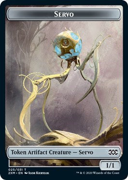 Servo // Soldier Double-Sided Token