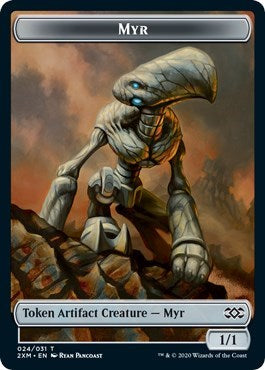 Myr (024) // Thopter (008) Double-Sided Token