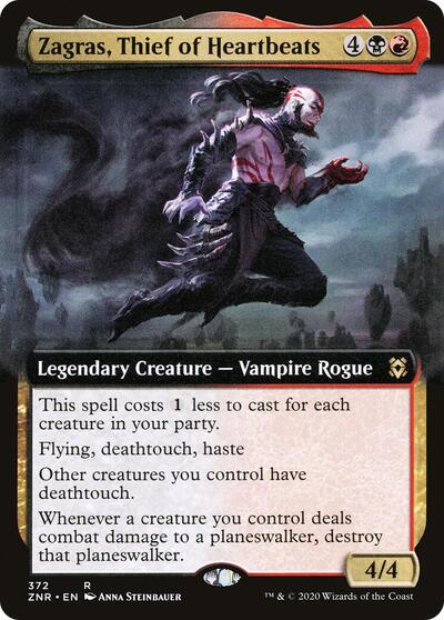Zagras, Thief of Heartbeats (Extended Art)