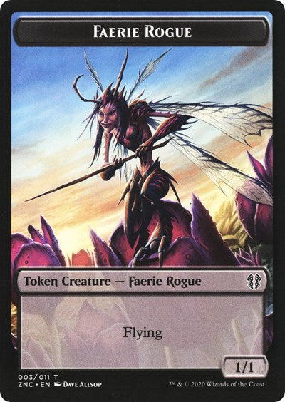Faerie Rogue // Rat Double-Sided Token