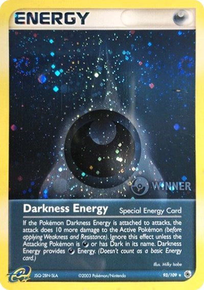 Darkness Energy (Special) - 93/109 (Cosmos Holo) [Winner]