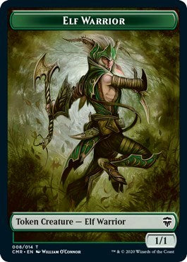 Elf Warrior // Thrull Double-Sided Token