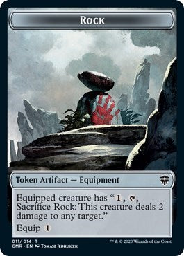 Rock // Soldier Double-Sided Token