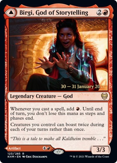 Birgi, God of Storytelling
