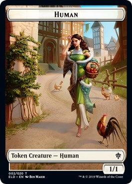 Human // Beast Double-Sided Token (Challenger 2021)