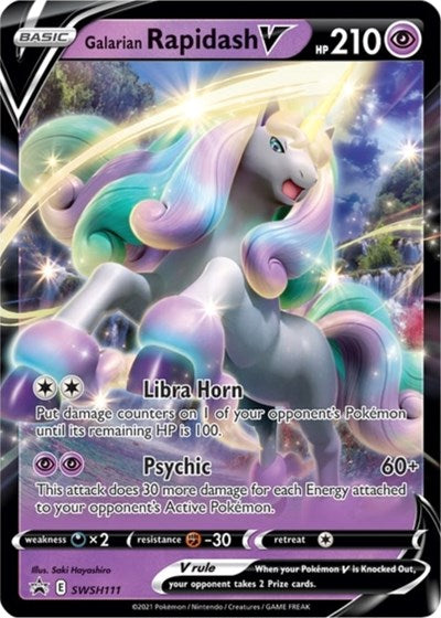 Galarian Rapidash V - SWSH111