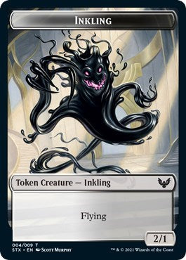 Inkling (4) // Treasure (7) Double-sided Token