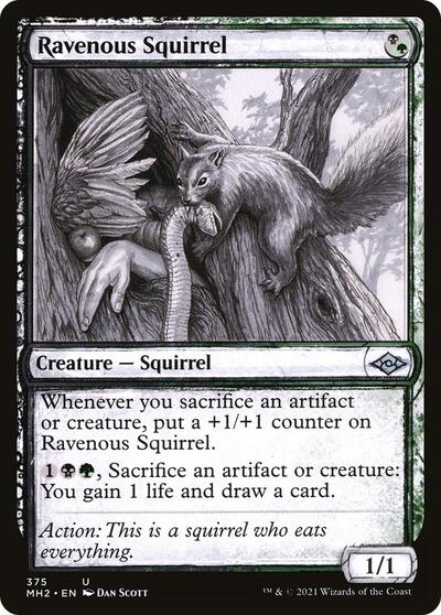 Ravenous Squirrel (Showcase)