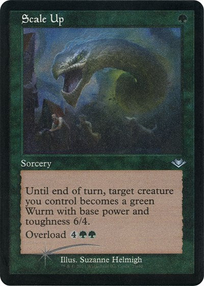Scale Up (Retro Frame) (Foil Etched)