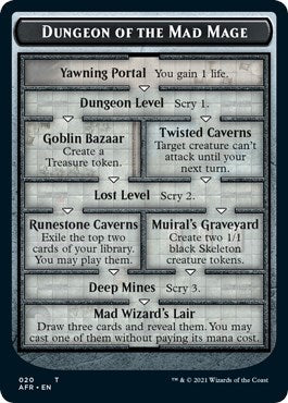 Dungeon of the Mad Mage // Lost Mine of Phandelver Double-Sided Token