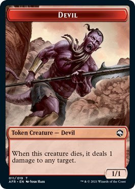 Devil // Emblem - Mordenkainen Double-Sided Token