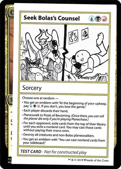 Seek Bolas's Counsel (No PW Symbol)